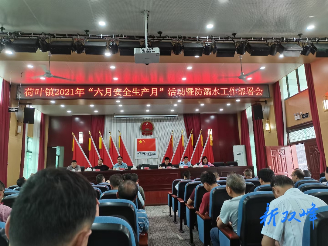 荷叶镇：齐抓共管推进防溺水工作