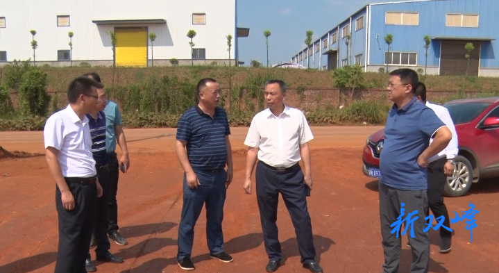 彭石清现场调度重点项目建设