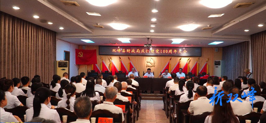庆祝中国共产党成立100周年：县财政局