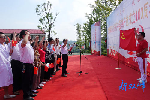 庆祝中国共产党成立100周年：甘棠镇和谐村