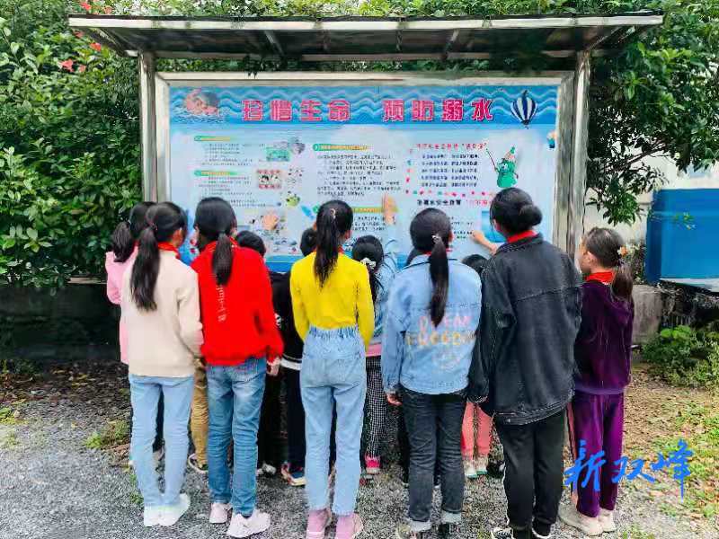 沙塘乡：防溺水宣传深入人心