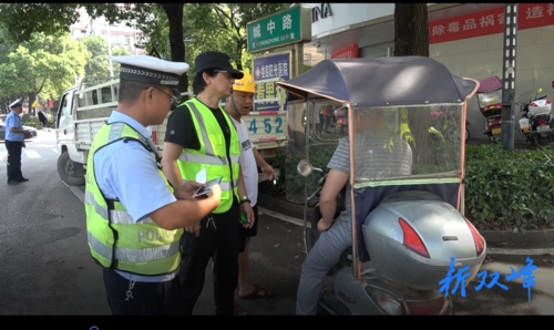 永丰街道：开展摩托车、电动车交通违法专项整治行动