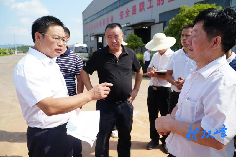 李基联调研重点项目建设 现场解决困难和问题