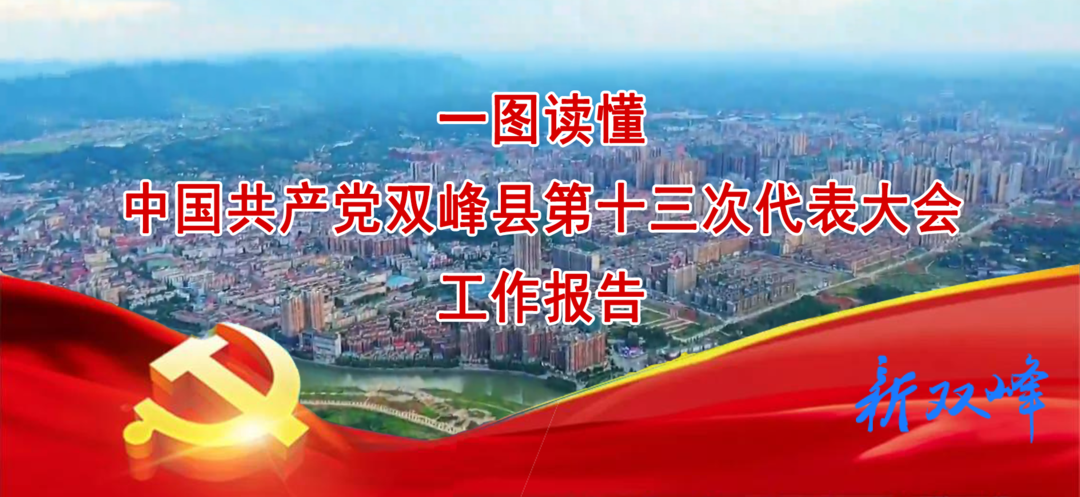 一图读懂双峰县委工作报告