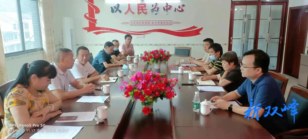 荷叶镇丰石村：帮扶工作队共谋乡村振兴