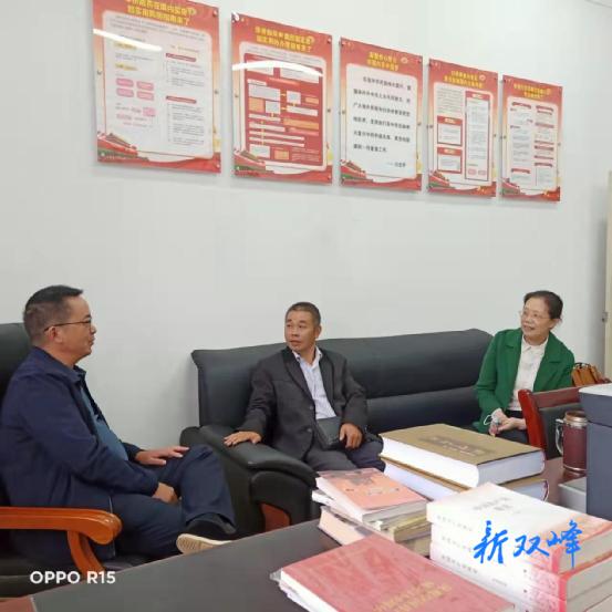 市侨联来双调研侨胞之家开展情况