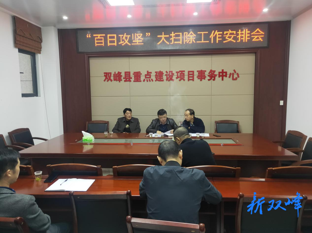 城区环境综合整治：县重点建设项目事务中心