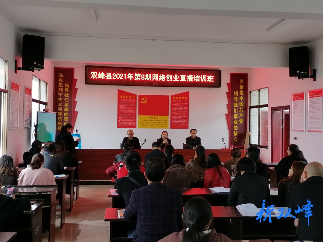 走马街镇举办网络创业直播培训班