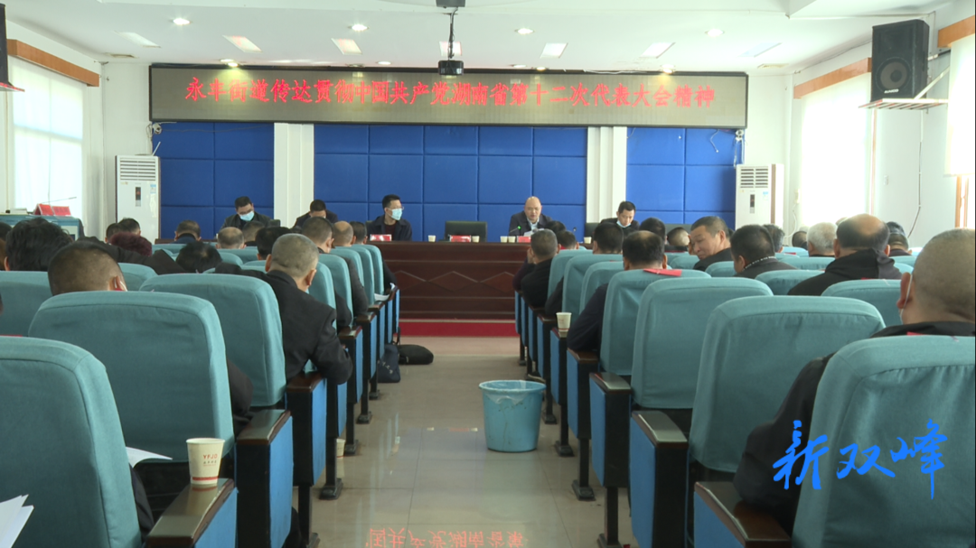 永丰街道组织学习党的十九届六中全会精神