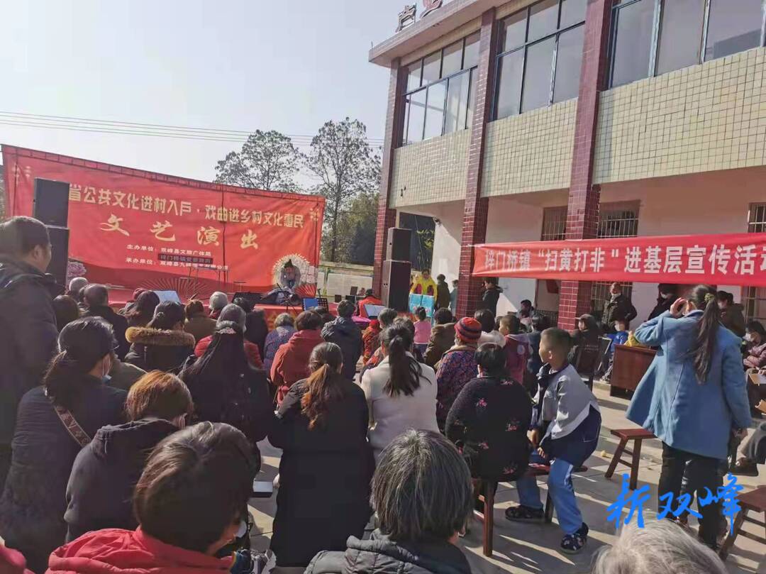 梓门桥镇开展“扫黄打非”进基层宣传活动