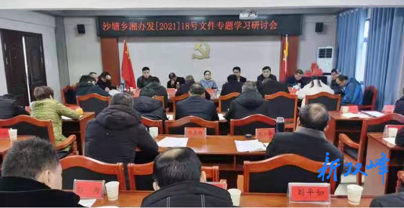沙塘乡召开发展壮大村级集体经济专题学习研讨会