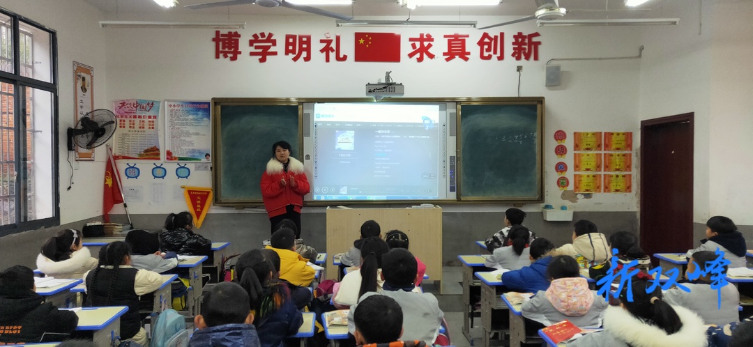 县城北学校：冬奥主题歌曲，唱响整个校园