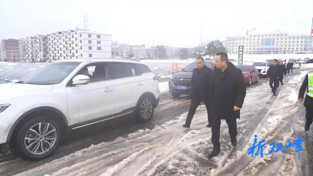 彭石清到乡镇督查抗冰除雪工作