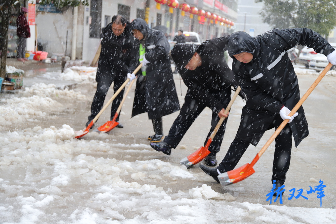 荷叶镇：积极应对雨雪天气 保障人民生命和财产安全