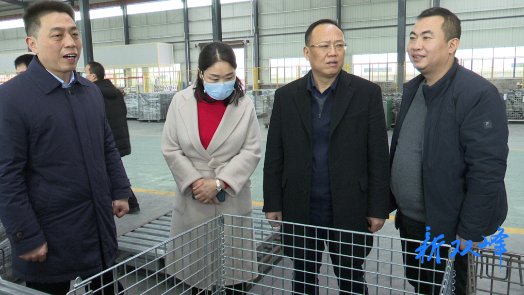 段平屏到高新区调研企业发展情况