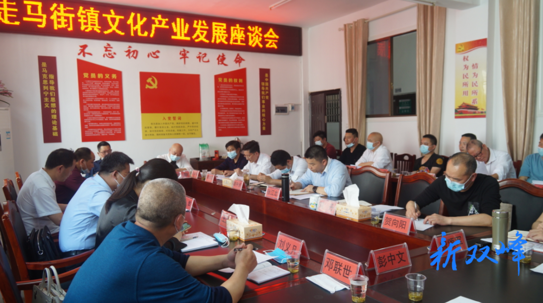 走马街镇集智聚力共商文化产业发展大计