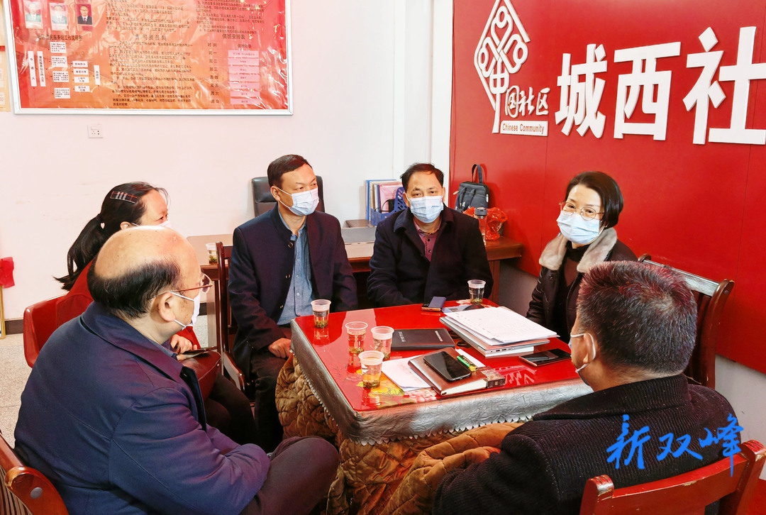 双峰检察：检察长下沉社区督导疫情防控工作