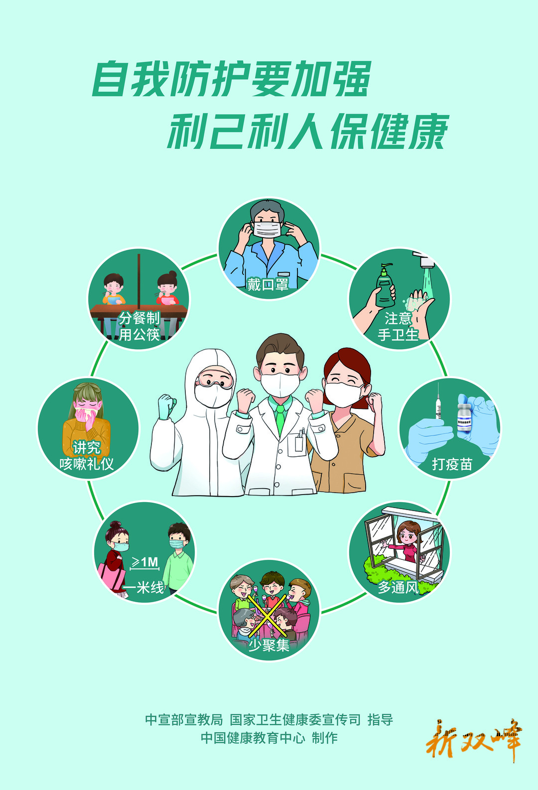 海报 | 配合防控 人人有责