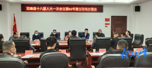 双峰县交通运输局召开2022年人大建议现场办理会