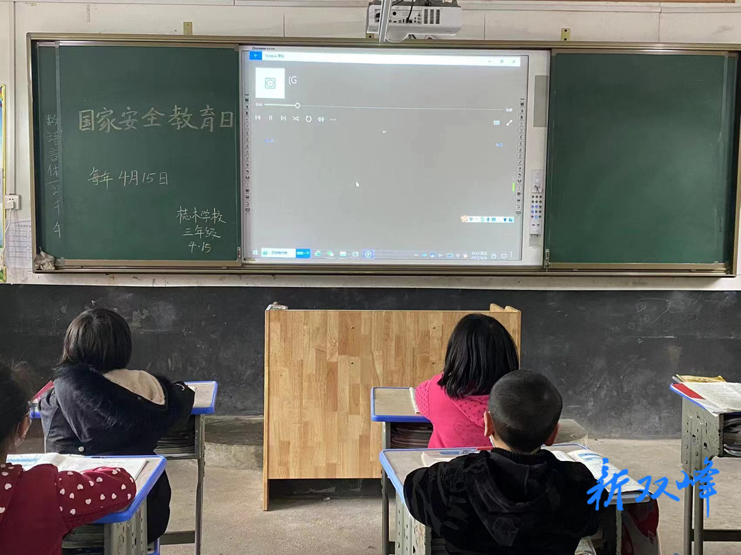 锁石镇梽木学校开展“全民国家安全教育日”主题教育活动