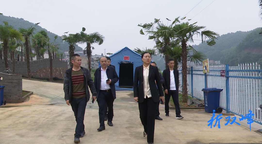 陈卫红到杏子铺镇涟水河巡河
