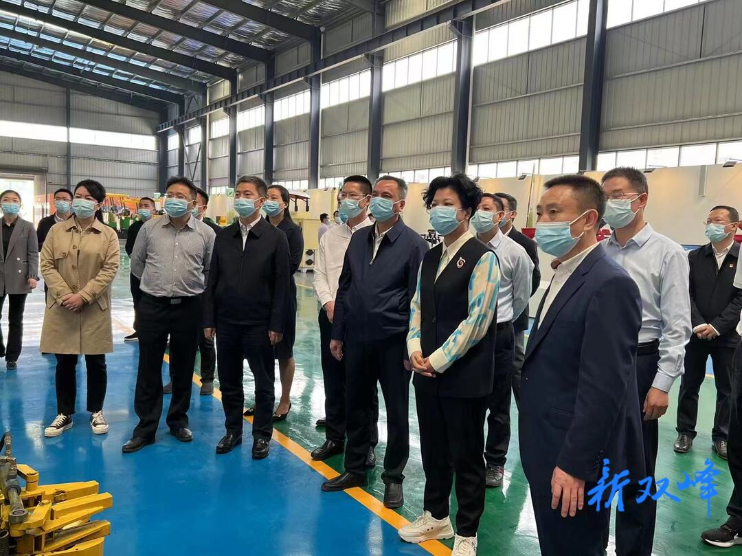 张迎春到双峰调研：让产业旺起来农村靓起来