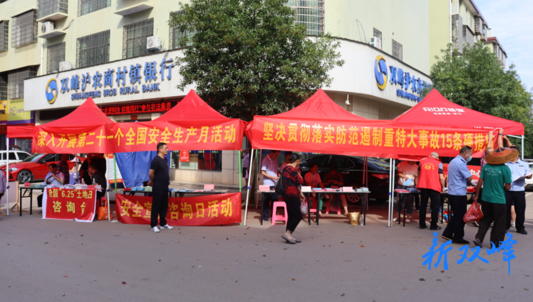 走马街镇开展“安全咨询日”活动