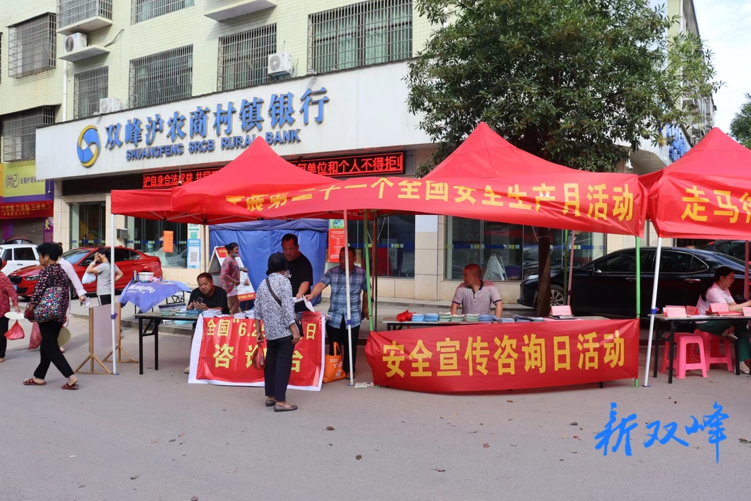 走马街镇开展食品药品安全宣传活动
