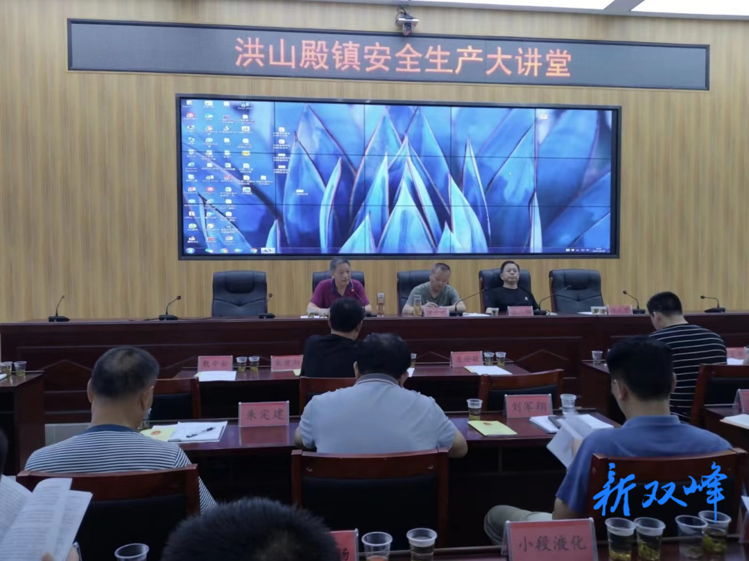 洪山殿镇：拧紧安全生产思想上的“总开关”