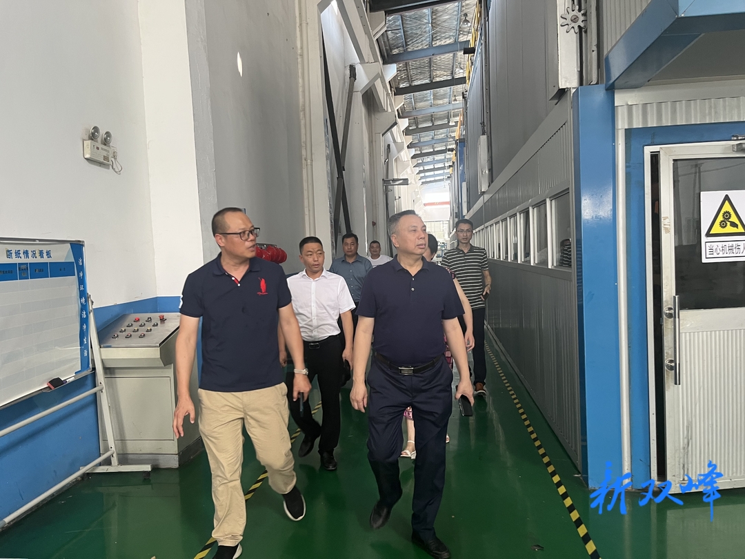 彭石清到正佳特材开展联企走访：加强企业管理 扩大市场份额 提升品牌影响力