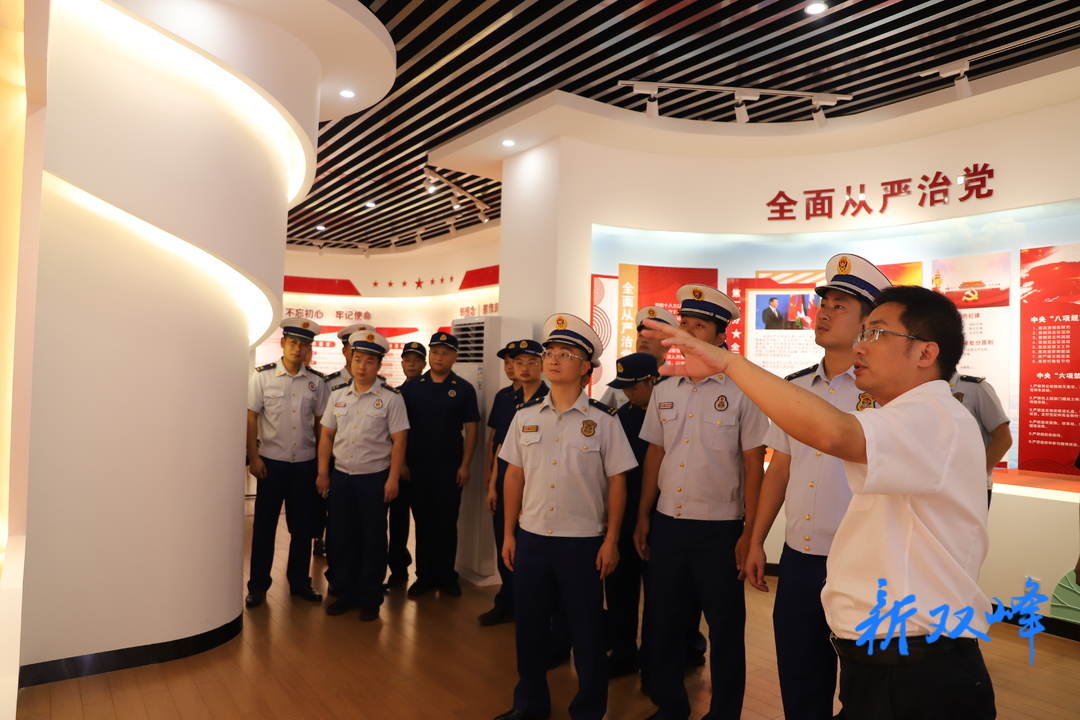 双峰县消防救援大队开展廉政警示教育专题党日活动