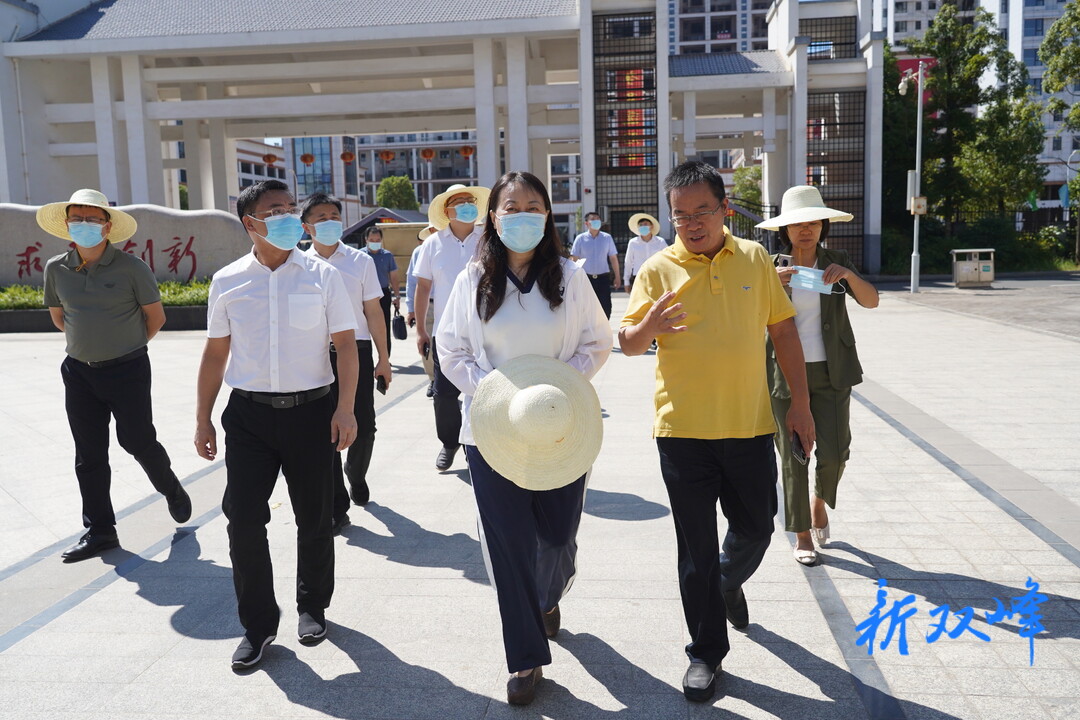 国家开发银行湖南省分行来双峰开展调研