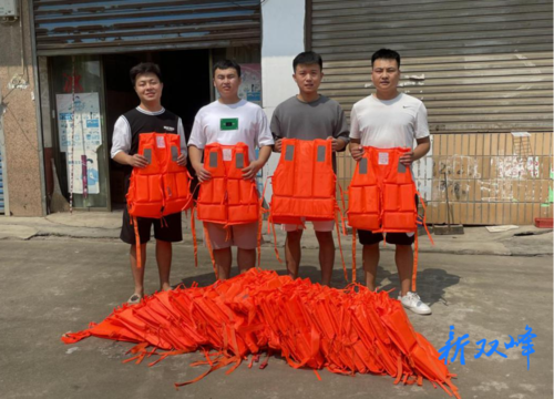 洪山殿镇：青年志愿服务队开展暑期防溺水活动
