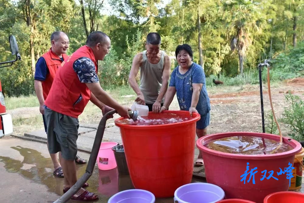 洪山殿镇：齐心抗旱保民生