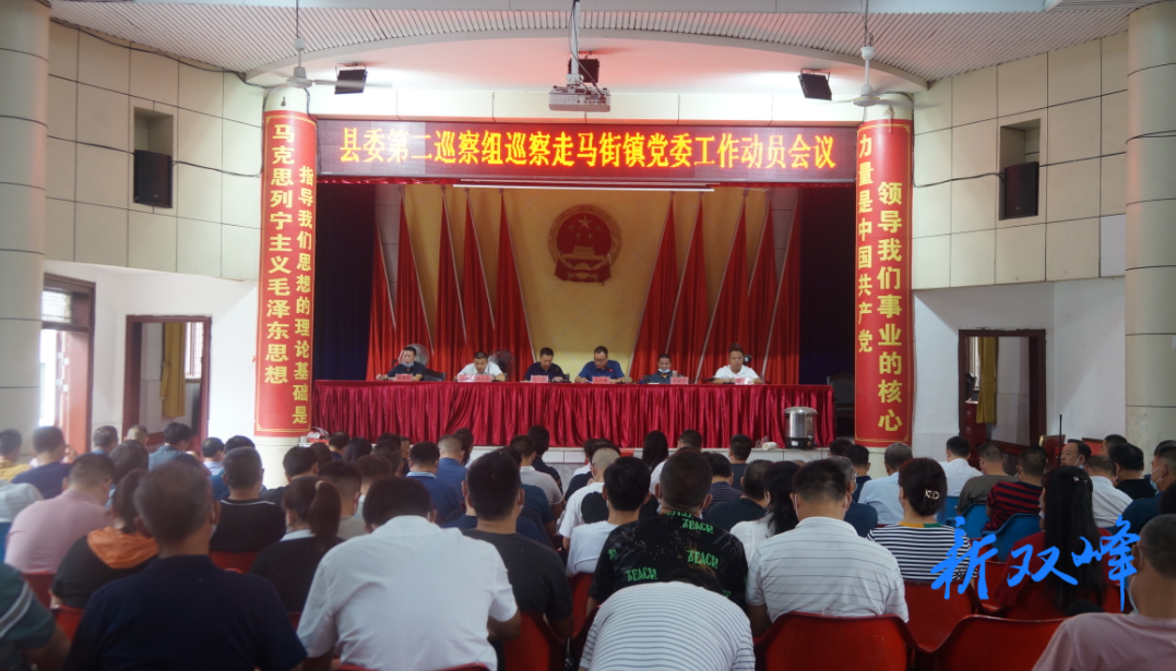 县委第二巡察组巡察走马街镇党委工作动员会召开