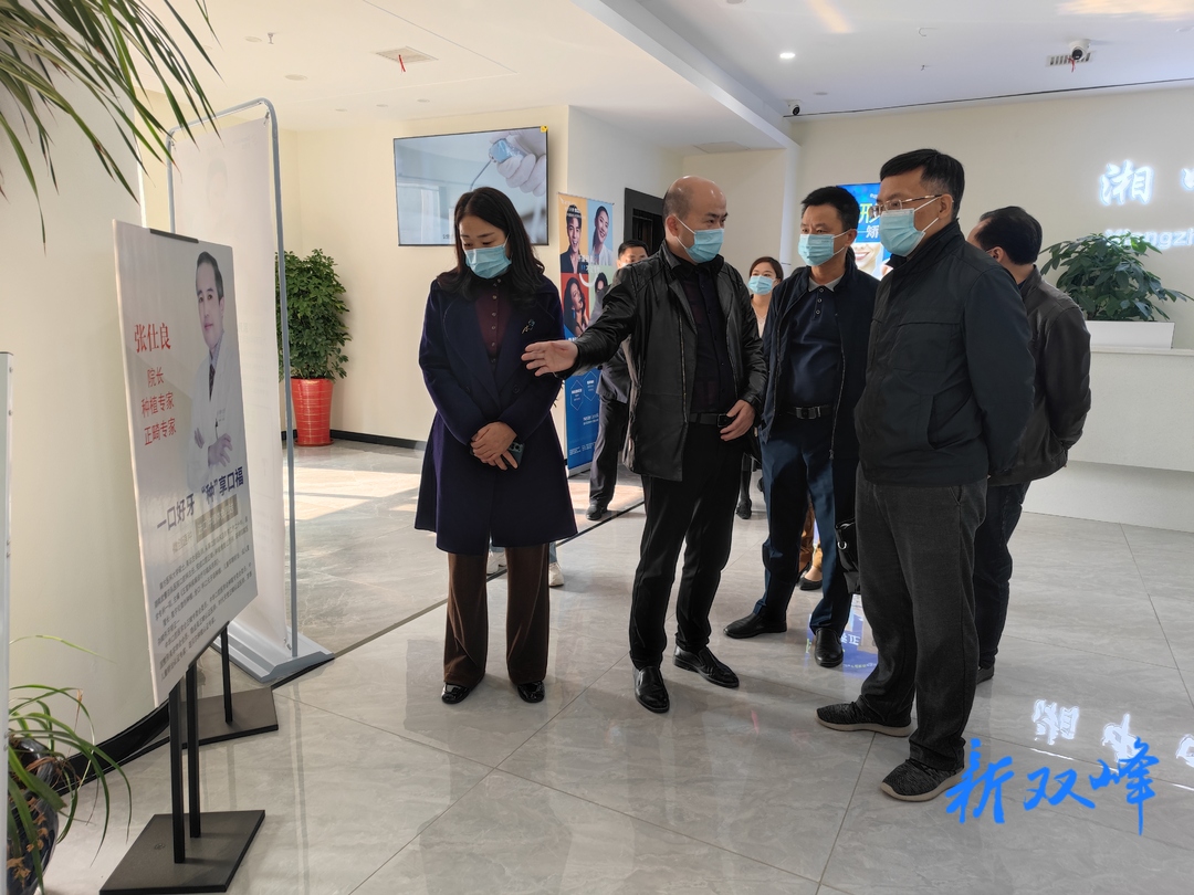 朱桂良率队来双峰开展中医诊所及名老中医调研走访