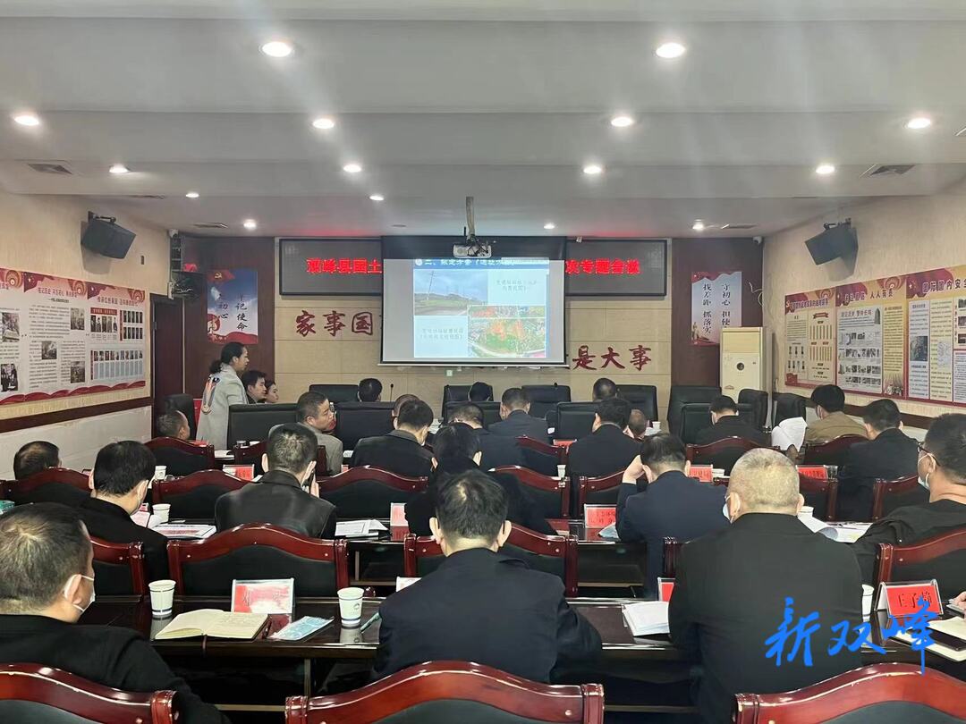 双峰县召开国土空间规划委员会2022年第六次专题会议