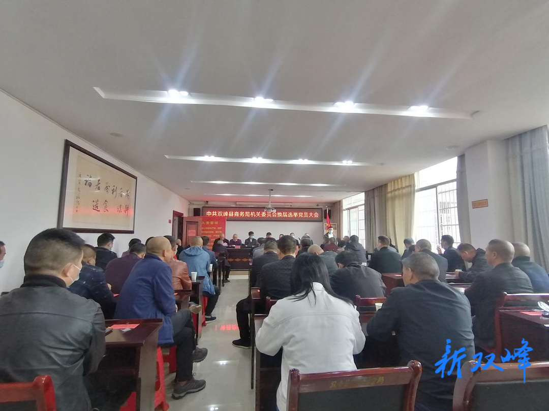 双峰县商务局完成机关委员会换届选举工作