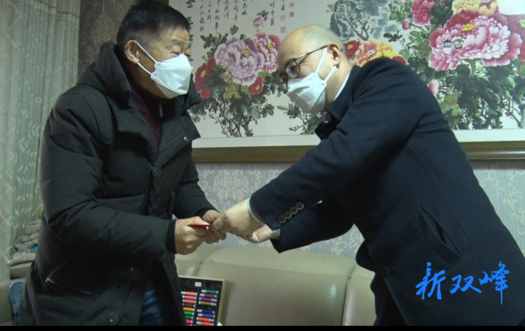 县领导走访慰问退休老干部