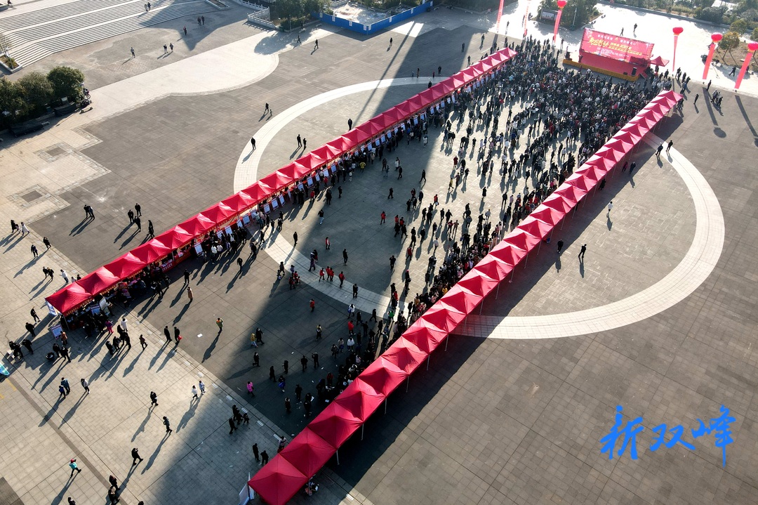 【稳经济 促发展 强信心】双峰举行2023年首场招聘会：106家企业提供6086个岗位
