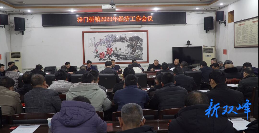 稳增长 促发展 强信心|梓门桥镇召开2023年经济工作会议