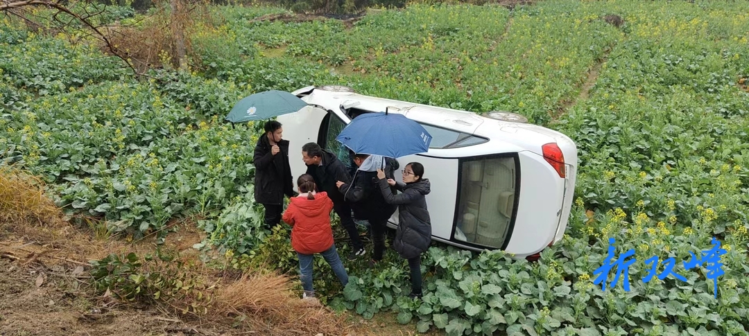 危难时刻显担当：双峰纪检干部勇救被困群众