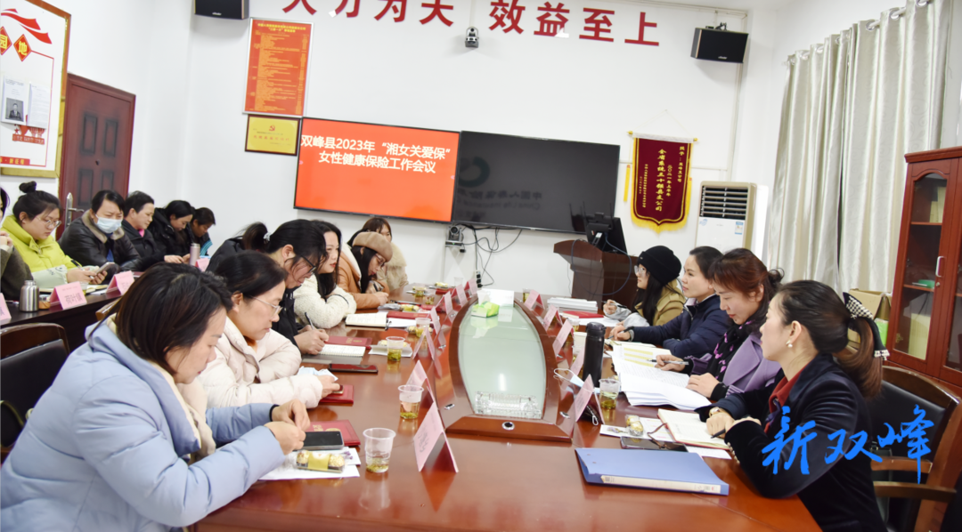 县妇联召开“湘女关爱保”女性健康保险工作推进会