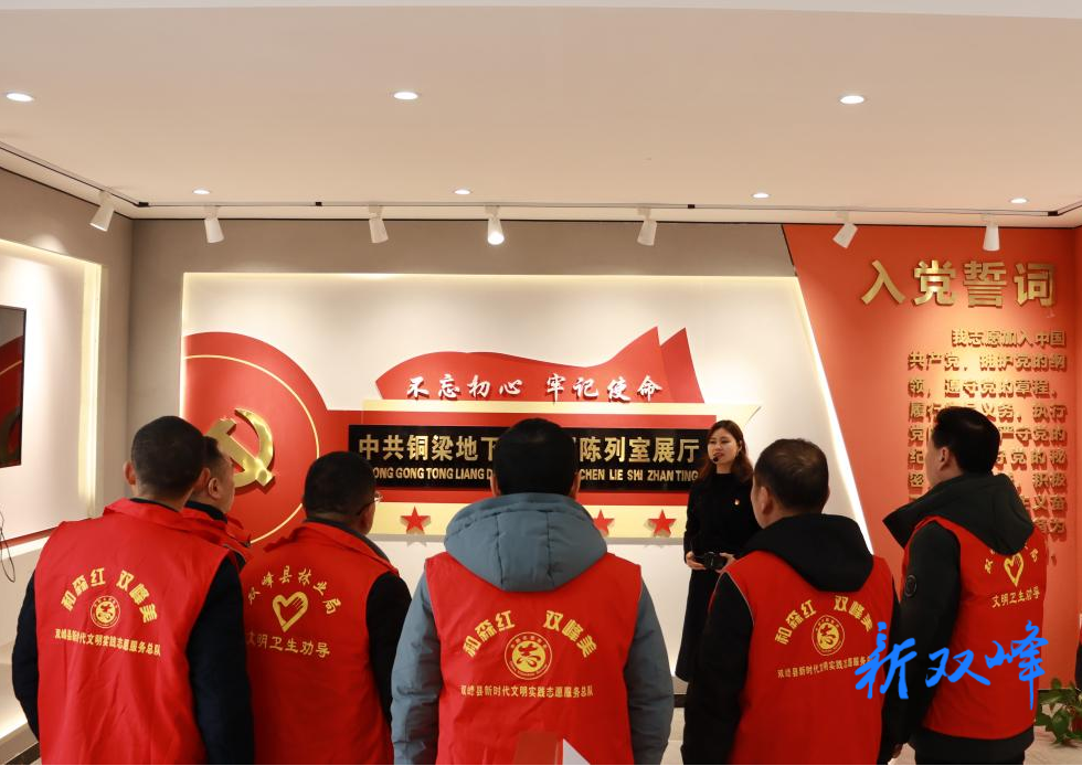 双峰县林业局开展主题党日活动