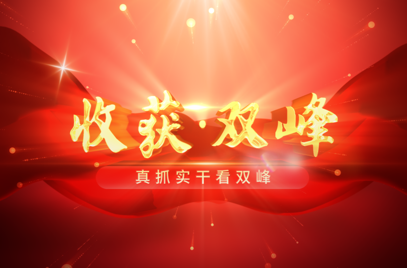 收获·双峰——真抓实干看双峰