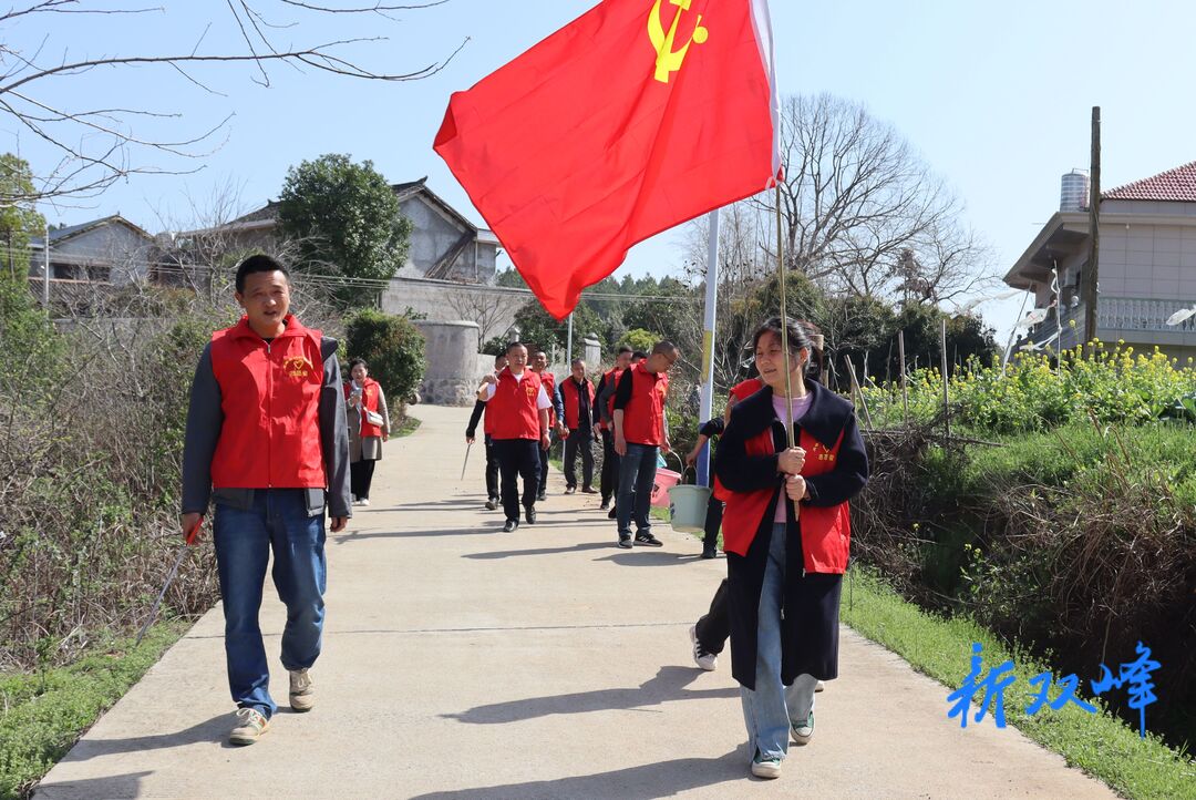 印塘乡大畲村开展志愿服务 助力乡村振兴