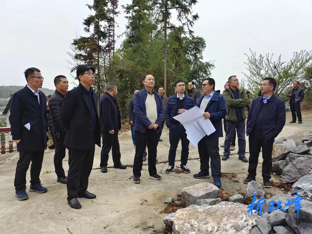 省防汛抗旱指揮部備汛督查組來雙峰開展防汛備汛工作督查