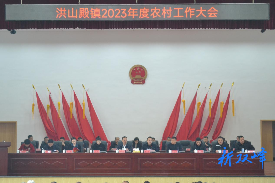 洪山殿镇召开2023年度农村工作大会