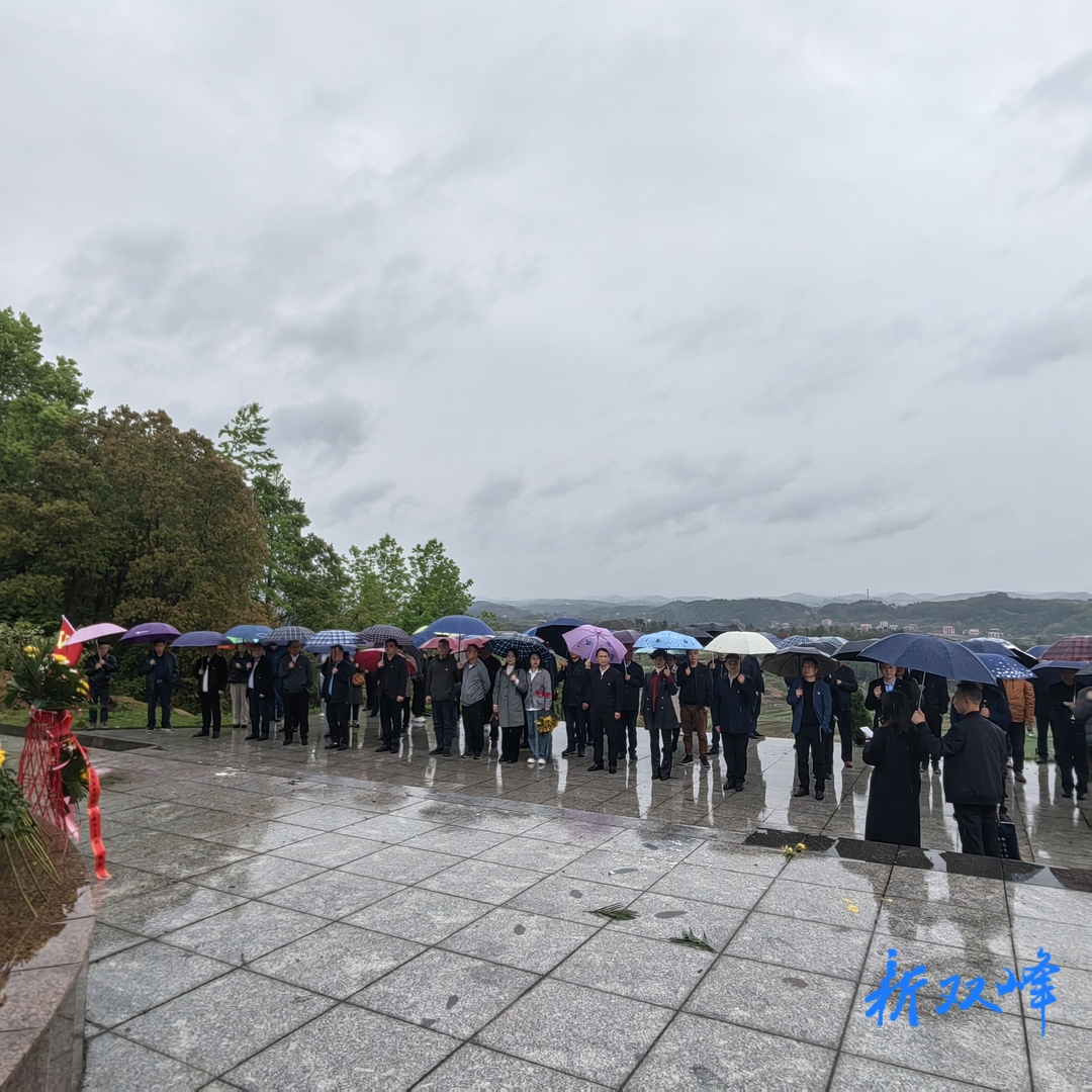 双峰县委党校2023年春季主体班开展“缅怀革命先烈，传承红色基因”主题党日活动