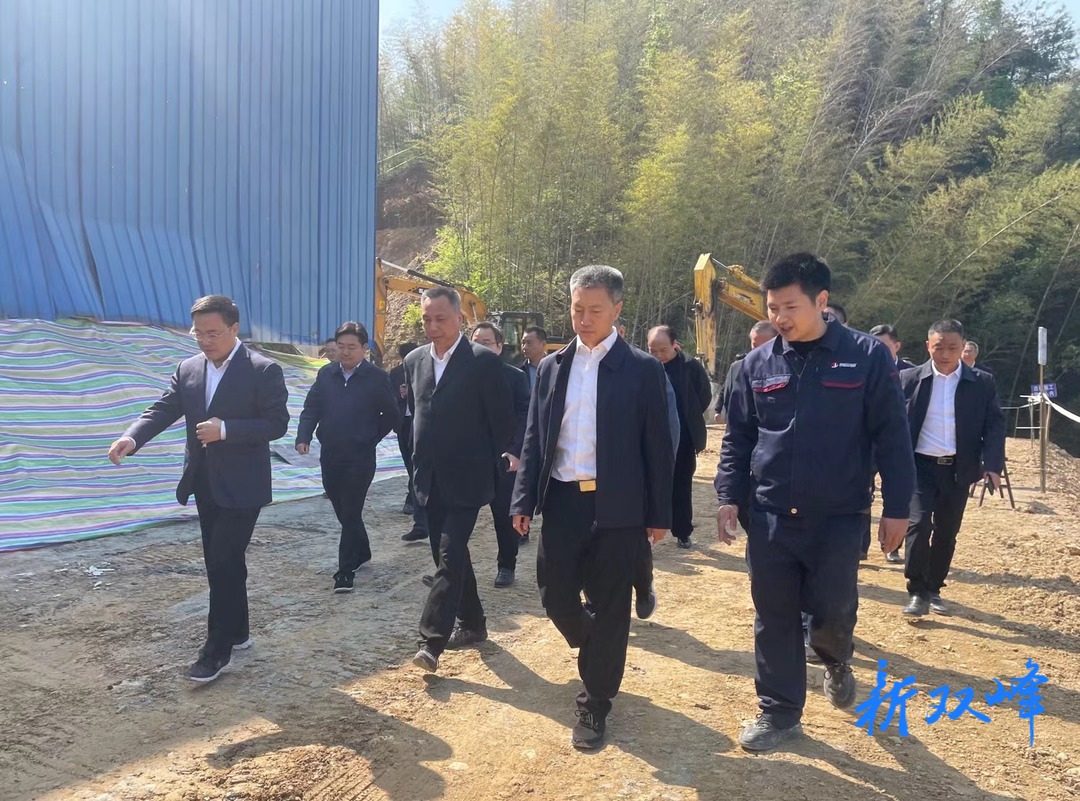 曾超群来双峰调研防汛和山洪地质灾害防治工作